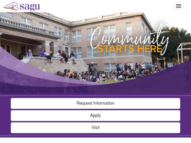 'sagu.edu' screenshot