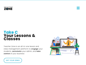 'teacherzone.com' screenshot