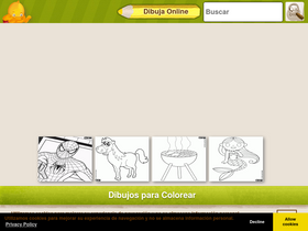 'colorearjunior.com' screenshot