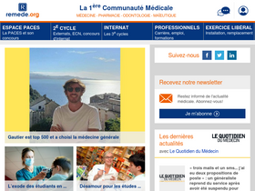 'remede.org' screenshot