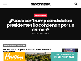 'ahoramismo.com' screenshot