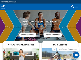 'ymcasv.org' screenshot