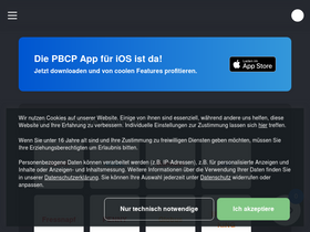 'pbcp.de' screenshot