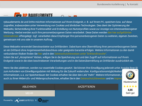 'rpbauelemente.de' screenshot