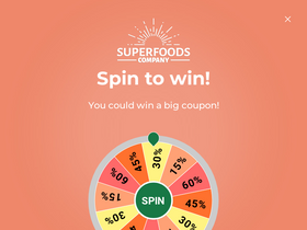'superfoodscompany.com' screenshot