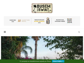 'busemprzezswiat.pl' screenshot