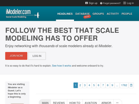 'imodeler.com' screenshot