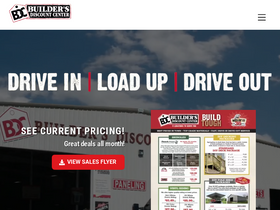 'buildersdiscount.net' screenshot