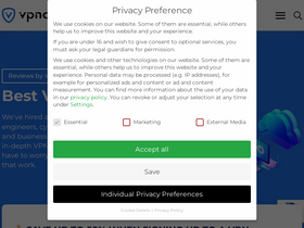 'vpncheck.org' screenshot