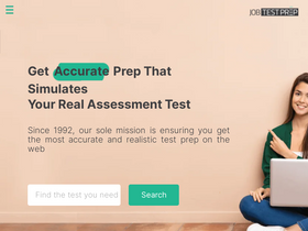 'jobtestprep.co.uk' screenshot