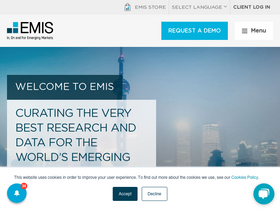 'emis.com' screenshot