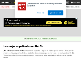 'bestflix.es' screenshot