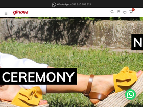 'ginova.pt' screenshot