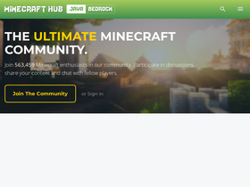 'minecrafthub.com' screenshot