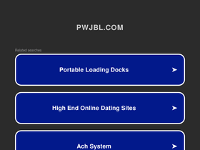 'pwjbl.com' screenshot