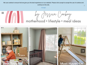 'pinecones-and-pacifiers.com' screenshot