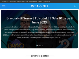 'veziaici.net' screenshot