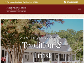 'mrcfuneralhome.com' screenshot