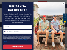 burlebo.com website screenshot