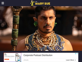 'themarysue.com' screenshot