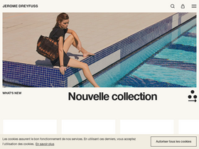 'jerome-dreyfuss.com' screenshot