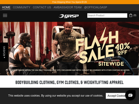 'gaspofficial.com' screenshot