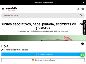 'tenvinilo.com' screenshot