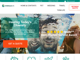 'emeraldlife.co.uk' screenshot