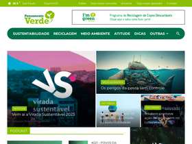 'pensamentoverde.com.br' screenshot