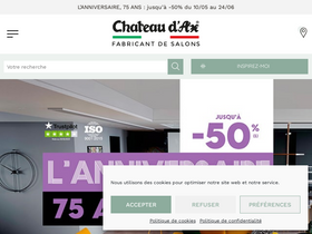 'chateau-dax.fr' screenshot