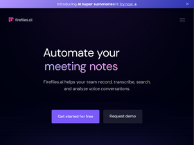 'firefliesapp.com' screenshot