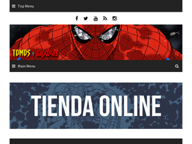 'tomosygrapas.com' screenshot