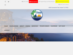 'oasis-austin.com' screenshot