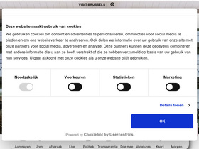 'brussel.be' screenshot