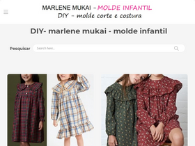 'marlenemukaimoldeinfantil.com.br' screenshot