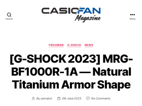 'casiofanmag.com' screenshot