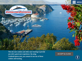 'catalinaexpress.com' screenshot