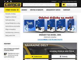 'comco.sk' screenshot