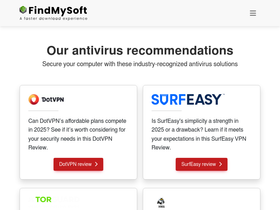 'findmysoft.com' screenshot