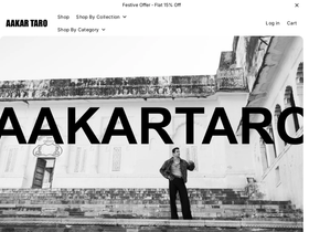 aakartaro.global homepage screenshot