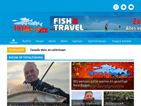'totalfishing.nl' screenshot