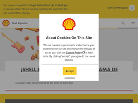 'shell.com.ar' screenshot