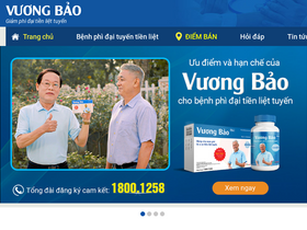 'vuongbao.vn' screenshot