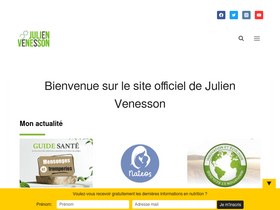 'julienvenesson.fr' screenshot