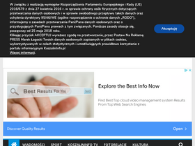 'koszalininfo.pl' screenshot