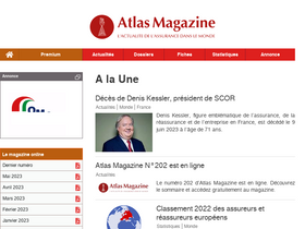 'atlas-mag.net' screenshot
