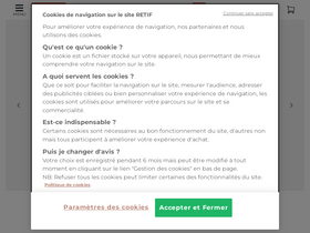 'retif.es' screenshot