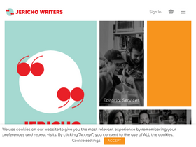'jerichowriters.com' screenshot