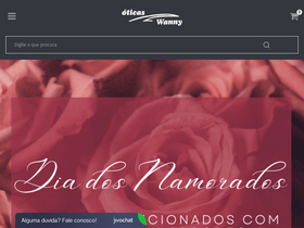 'oticaswanny.com' screenshot