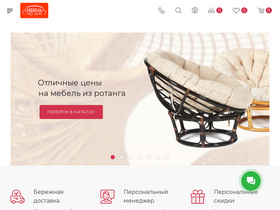 'dommebeli.spb.ru' screenshot